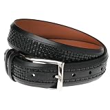 Allen Edmonds Mens Woven Inlay Belt
