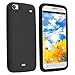 Silicon Skin Case Compatible With BLU Life View L110a, Black