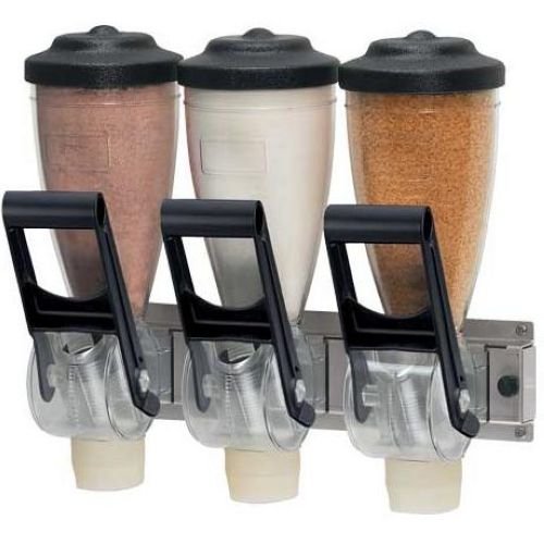 Server Products 86650 Triple 1Liter Hopper Dry Food Dispenser