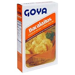 Goya Codfish Batter Mix, Bacalaitos, 4.5-Ounce Packages (Pack of 24)