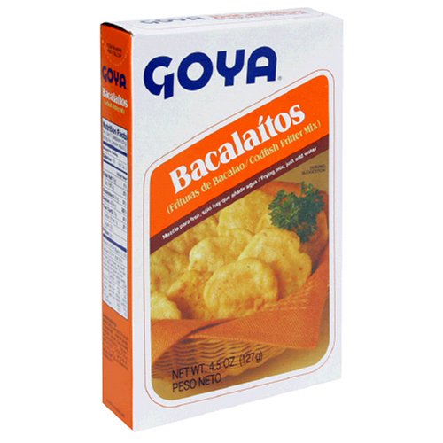 Goya Codfish Batter Mix, Bacalaitos, 4.5-Ounce Packages (Pack of 24) by Bread Crumbs