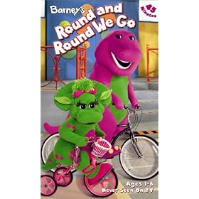 Barney - Round and Round We Go [VHS]