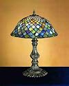 17H Tiffany Fishscale Accent Lamp