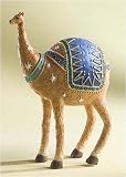 9″ Whimsical Ceramic Christmas Nativity Camel Figurine #26433