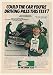 1978 National Car Rental Big Green Team Pontiac Grand Prix Print Ad (50530)