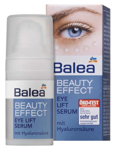 Balea Beauty Effect Eye Lift Serum mit Hyalurons&auml;ure, 2er Pack (2 x 15 ml)