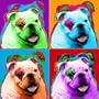 Bulldog Art Print on Canvas