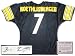 Ben Roethlisberger Pittsburgh Steelers NFL Hand Signed Authentic Style Home Black Football Jersey