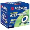 Verbatim CD-RW Hi Speed Scratch Resistant 10er-Pack 8x-12x 700MB CD-RW Rohlinge im Jewel Case