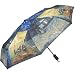 Galleria Van Gogh Cafe Terrace Auto Super-Mini Umbrella