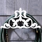 Outdoor Living : Fleur-De-Lis Hose Holder