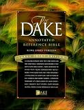 Dake Annotated Reference Bible-KJV-Large Print - Burgundy Genuine Leather