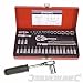 : SILVERLINE 38 PIECE 1/4'' DRIVE METRIC SOCKET WRENCH SET
