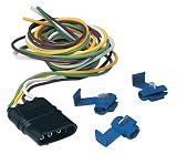 Hopkins 48105 12 4Wire Flat Trailer End W/3 Splices