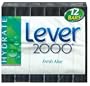 Lever 2000 Moisturizing Bar, Great Feeling Clean w/Aloe Vera- Twelve 4.5oz.Bars (Packaging may vary)