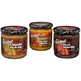 Arriba Bean and Queso Dip Party Pack Spicy Black Bean Smoked Chipotle and Hot Chile Con... by Arriba!