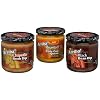 Arriba! Bean & Queso Dip Party Pack (Spicy Black Bean, Smoked Chipotle & Hot Chile Con Queso), 16-Ounce Jars (Pack of 3)