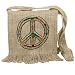 Hemp Messenger Bag - Peace RGY