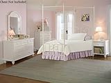 Westfield Canopy 4pc Bedroom Set - Full (Off White) (See Text)
