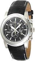 Citizen Men's Eco-Drive Chronograph Stainless Watch #AT0550-03E