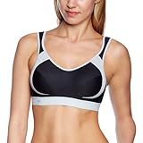 Anita Active Women's 5527 Sport-BH Bra, Black (schwarz 001), 30H