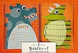 Meri Meri Invite & Thank You Set Roarrrrr! Dinosaur