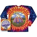 Shroomin Frog Tie Dye Long Sleeve T-Shirt Party