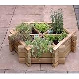 Outdoor Living : Small Herb Wheel / Planter