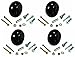 4 Stens 210-235 John Deere 737 and 757 Z-Trak Plastic Riding Lawn Mower Deck Wheels AM116299 AM133602 M111489