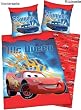Herding 462917050 Bettw�sche, Disneys Cars 80 x 80 + 135 x 200 cm, Biber