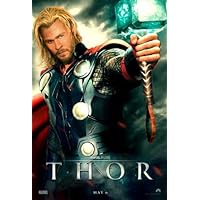 Thor Poster Movie B (11 x 17 Inches - 28cm x 44cm) Natalie Portman Chris Hemsworth Samuel L. Jackson Anthony Hopkins Stellan Skarsg rd