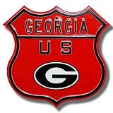 Authentic Street Signs Georgia Bulldogs Oval G US Route Sign