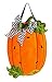 Evergreen Pumpkin Monogram Outdoor Safe Felt Door Decor