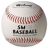 Markwort Syn - Tan Cover / Sponge Rubber Core Baseball ( Dozen ) - B0001H1VA0