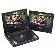 Audiovox D1788ES 7-Inch Portable DVD Player Package with Extra 7-Inch Screen