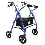 Hugo X5 Rolling Walker - Blue