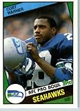 1984 Topps # 198 Curt Warner Seattle Seahawks Football Card - Shipped In Protective Screwdown Display Case! at Amazon.com