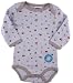 Bon Bebe Newborn Boys Fall/Winter Blue 3 PC Beep Beep Cars Onesie Pant Set-3-6 Months image 4