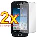 2x Samsung Exhibit 4g T759 Premium Clear LCD Screen Protector Cover Guard Shield Protective Film Kit