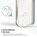 Galaxy S6 Case, Caseology [Envoy Series] Classic Rich Texture Leather [Carbon Fiber White] [Luxury Slim] for Samsung Galaxy S6