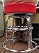 Commercial Grade Red 30 Inch Restaurant Swivel Bar Stool (0-1952RED)