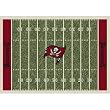 NFL Team Home Field Novelty Rug Rug Size: 7'8" x 10'9", NFL Team: Tampa Bay Buccaneers