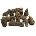 12 tlg. Holzkeramik Dekor-Set f�r Gelkamin und Bio-Ethanol Kamin Kaminholz