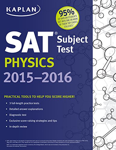 Kaplan SAT Subject Test Physics 2015-2016 (Kaplan Test Prep)