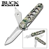 Buck 183CT Camo Crosslock TM, with Choke Tube Tool, Liner Lock Folding Knife by Buck Knives