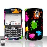 Colorful Paint Snap on Design Case Hard Case Cover for Blackberry Curve 8300