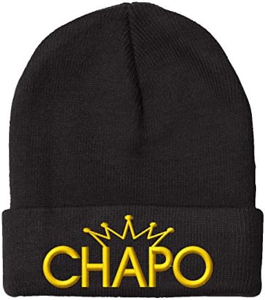 CHAPO- Beanie-Black