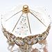 Laxury 3-horse Carousel Music Box, Pink&yellow&white Shade, Mp768b_s-2