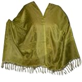 Handmade Self Printed Semi Silk Scarf Women's Wear From India (Free Shipping, No Minimum Purchase)