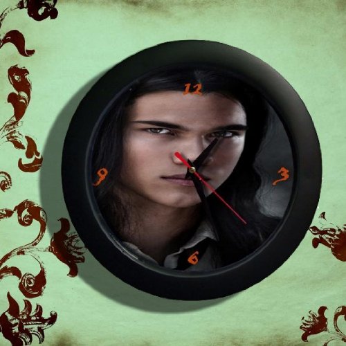 Twilight Jacob Vampire Gothic Wall Clock